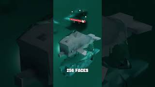 Dolphin 3D Cloth Simulation #minecraft #3danimation