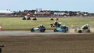 Class 8 5 Red Flag Scunthorpe Autograss Club 21st June 2025 British Autograss Series Round 1