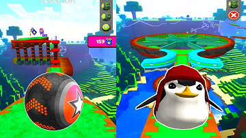 Going Balls Super Speedrun Level 234-235 Reverse Gameplay | Going balls new update | R-Games