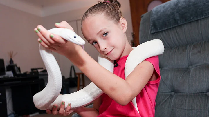 9-Year-Old Snake Handler Krista Guarino