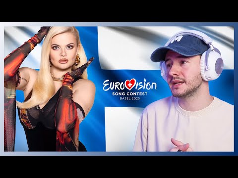 Erika Vikman - Ich Komme | UMK performance | Eurovision 2025 FINLAND | reaction