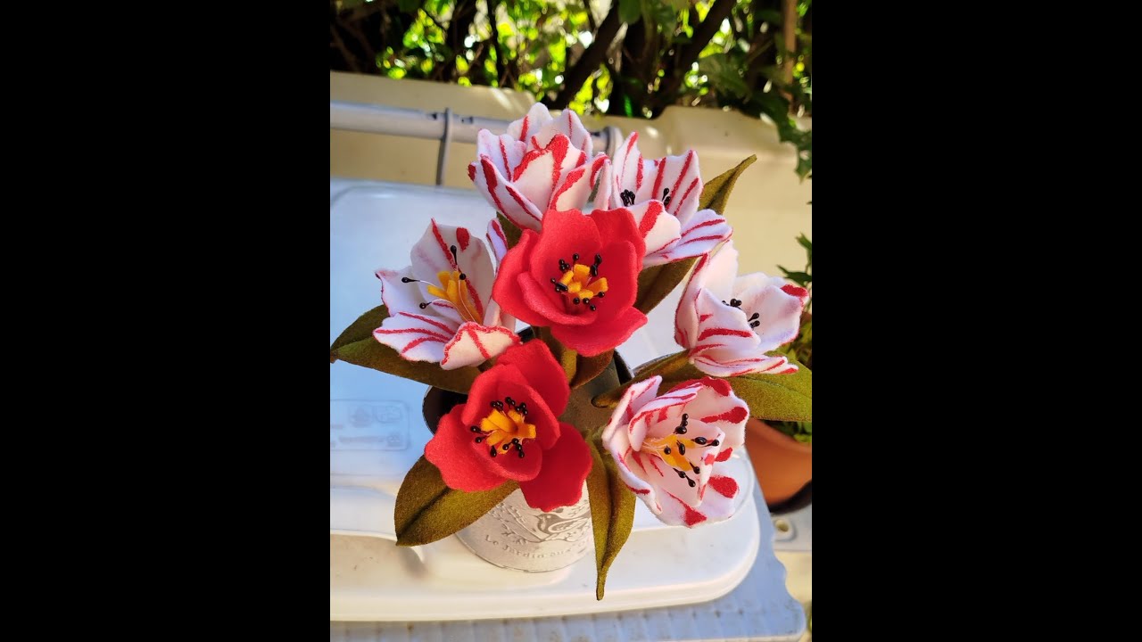 Videotutorial Tulipani di gennaio by Fustellomania #fiori #creazionipersonalizzate #tutorialcreativo