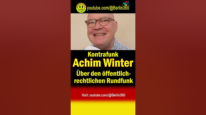 #Achimwinter #Winter #Kontrafunk #AfD #Deutschland #ÖRR #Die100 #D100team #ARD #ZDF #GEZabschaffen
