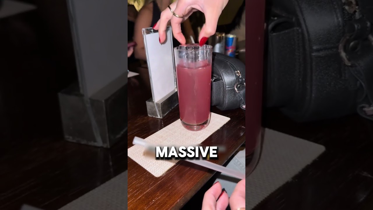 Иллюзия барного напитка