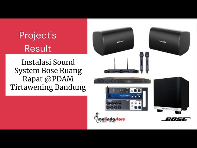 Instalasi Sound System Ruang Rapat Bose@ Bandung class=