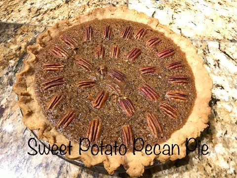 Sweet Potato Pecan Pie - October Pie Collaboration