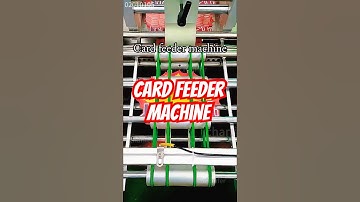 Card feeder machine #cardfeeder #cardfeedermachine #packagingmachine  #highspeedcardfeedermachine