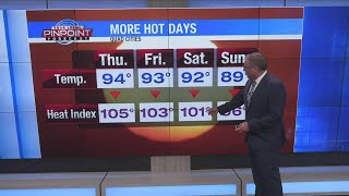 100+ degree feels like temperatures