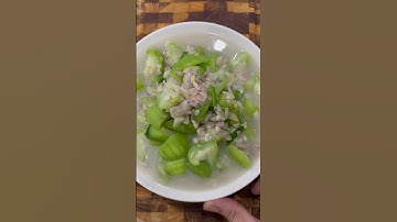 Mướp xào lạc món chay ngon rất tốt cho sức khỏe #food #shorts