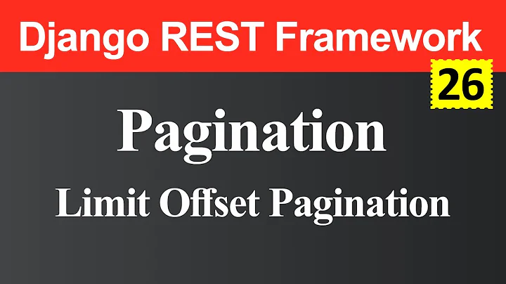 Limit Offset Pagination in Django REST Framework (Hindi)