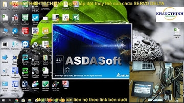 Hướng dẫn kết nối Servo Delta ASDA và phần mềm ASDA Soft