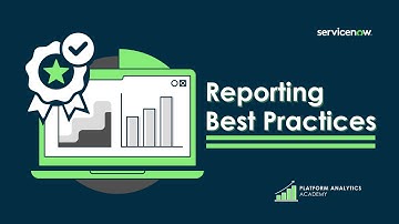 Reporting Best Practices - Platform Analytics Academy - September 18th, 2024