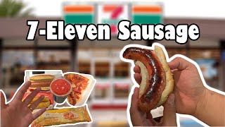 I went to 7-Eleven and made a Sausage with their food