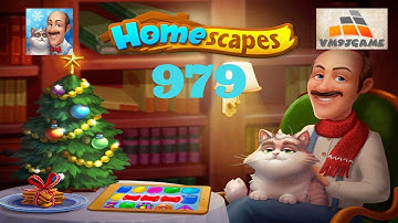 HOMESCAPES Gameplay - Level 979 (iOS, Android)