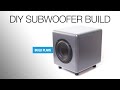 Building a small ported subwoofer  by soundblab