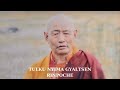 Garchen rinpoches message about tulku nyima gyaltsen rinpoches parinirvana and prayer session