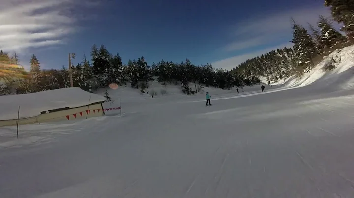 Skiing with Uncle Jeff video