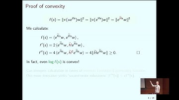 Introduction to geometric invariant theory 2: Moment polytopes -  Michael Walter