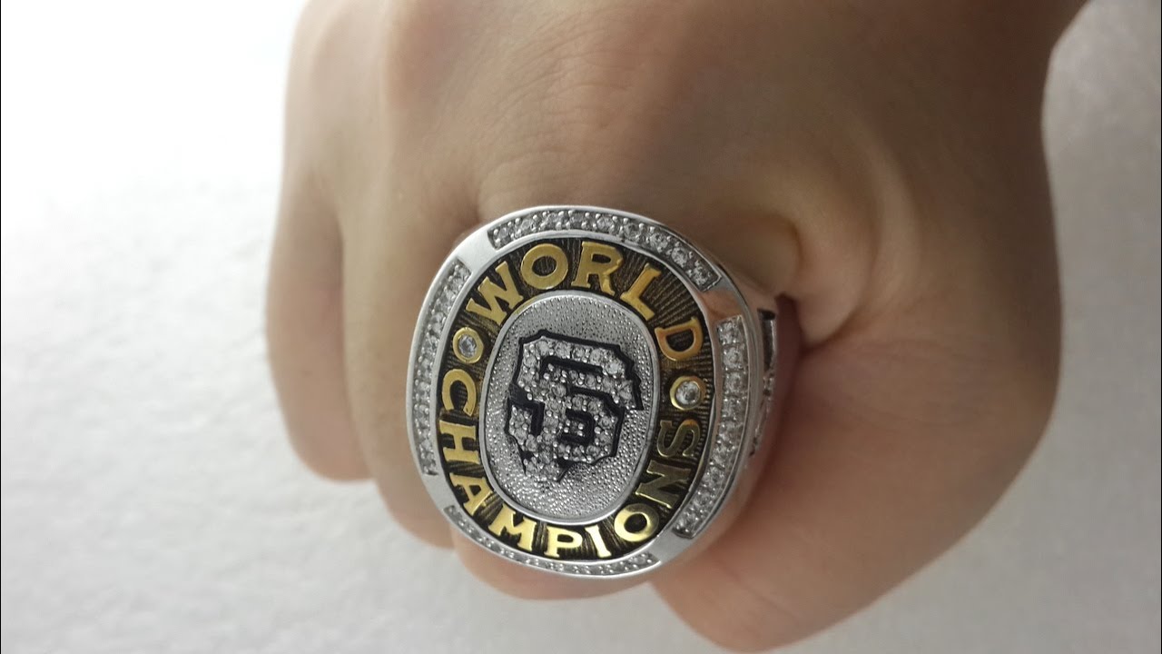 San Francisco Giants 2010 MLB World Series Champions Rings for sale. - YouTube