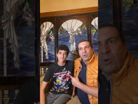 أنا وابنى عمر فى رمضان