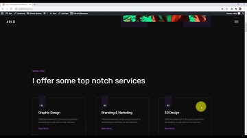 Arlo Portfolio WordPress Theme - How to import a demo content.  Example with Personal  Bona Green