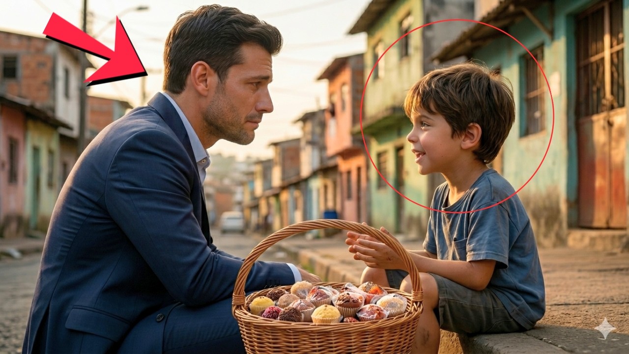 MILIONÁRIO SENTOU AO LADO DO MENINO… E OUVIU: “EU NÃO POSO PARAR DE TRABALHAR. NÃO É POR MIM.”