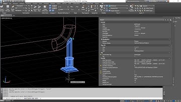Plant 3D Automatic Support Description Update