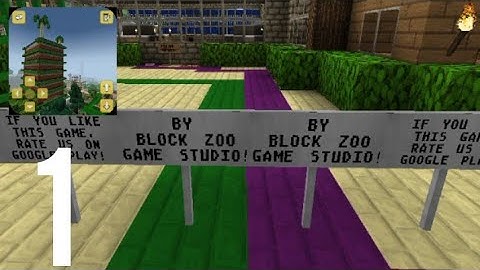 Mini Zoo Craft Part 1 Tutorial Gameplay Walkthrough Android HD 2023