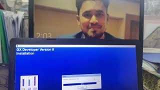 GX Developer error rectification and installation with simulation for Mitsubishi PLC.