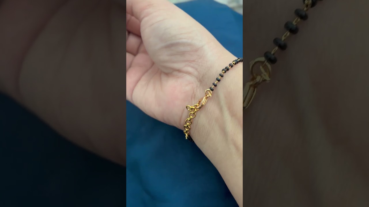 Black Beads Bracelet🧿🪬