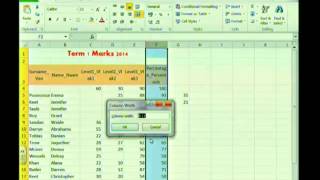 Formatting Parts of Spreadsheets
