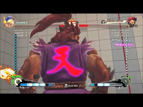 SSFIV AE: Hsien Chang ( Yun ) VS JR RODRIGUEZ ( Akuma ) Ranked Battle Matches On Xbox 360