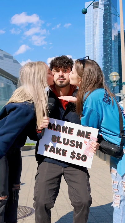 They showed me their best rizz - Make Me Blush Challenge