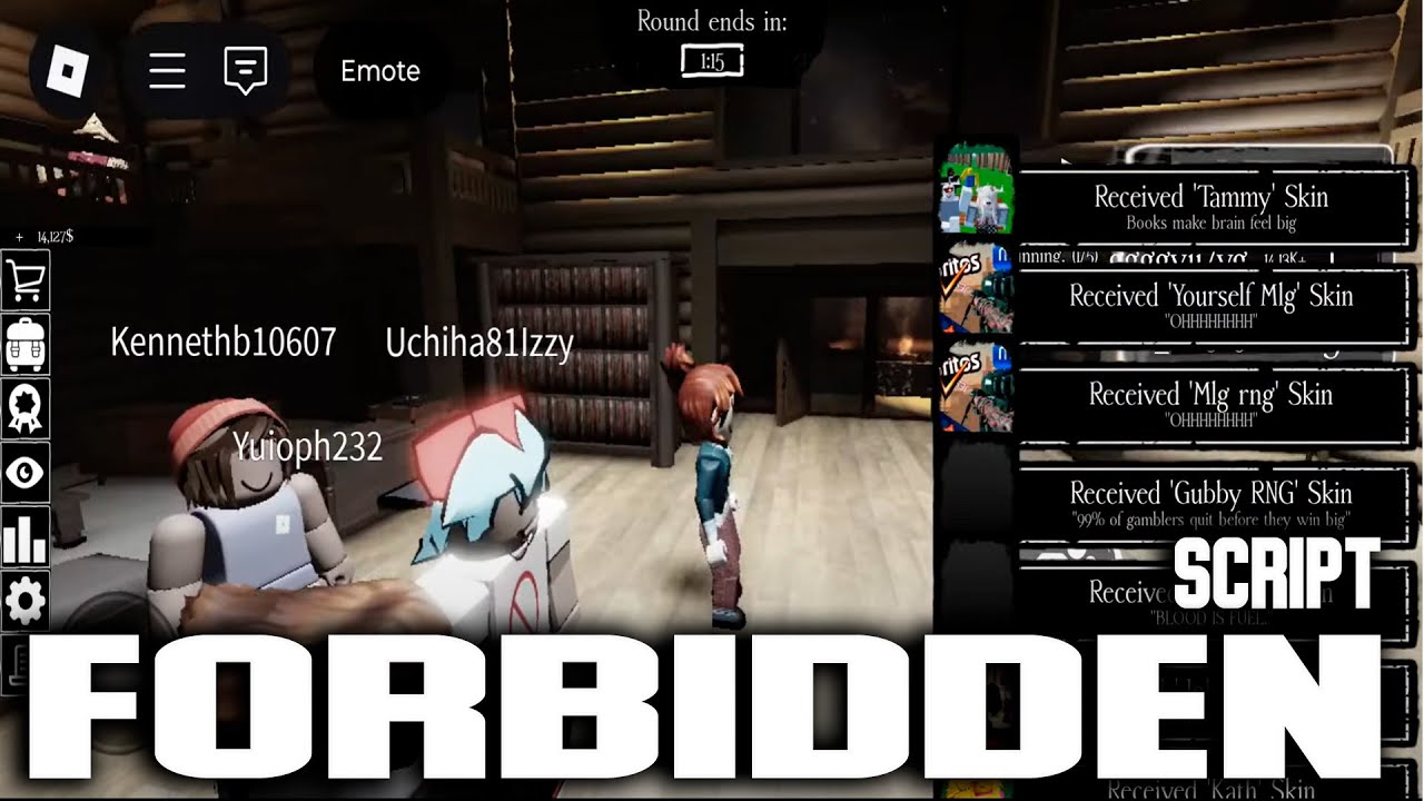 Forbidden script – (Unlock exclusive Survivor and killers) - YouTube