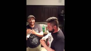 2 dudes snort cayenne pepper