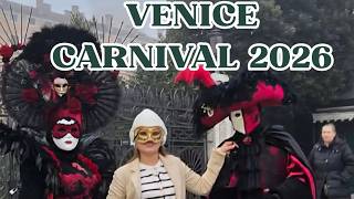 VENICE CARNIVAL 2026 AMAZING COSTUMES | EXPLORING VENICE ITALY🇮🇹 | 4K / fe napa