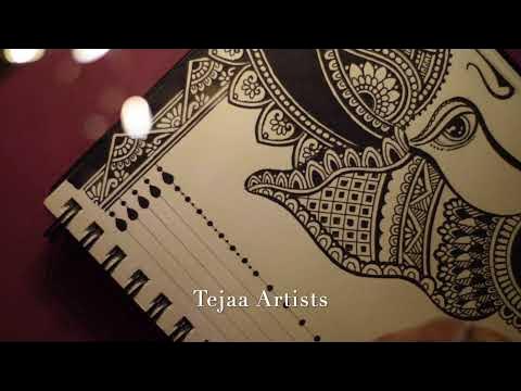 How To Draw Big Mandala Design Step By Step, Ganesh Mandala Art, Big Mandala  Design, Jyoshita Ghate