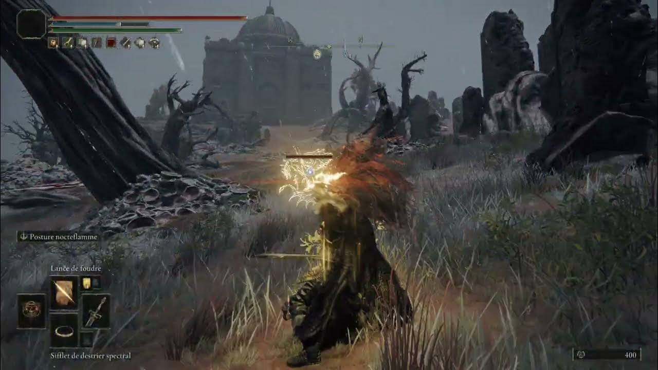 elden ring test lance de foudre (+7) + sceau de l