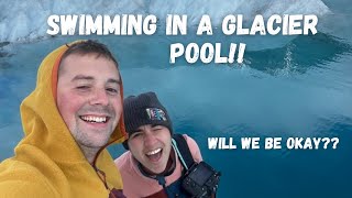 We SWAM in a GLACIER POOL in WRANGELL-ST ELIAS National Park by Lita and Dylan  81 views 9 months ago 8 minutes, 7 seconds