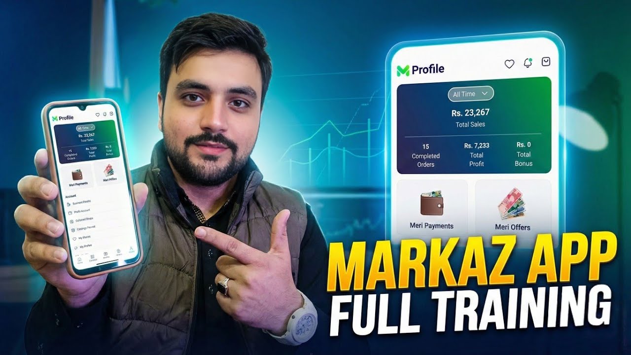 Markaz App Complete Training | Start Earning with Reselling | Full Practical Guide