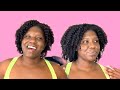 HOW TO: STRETCH A TWIST OUT WITH HEAT || TYPE 4 HIGH POROSITY HAIR