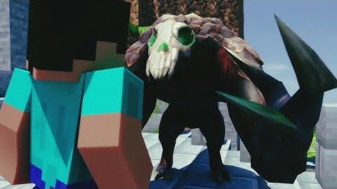 Realistic Temple Run 2 - Minecraft Animation