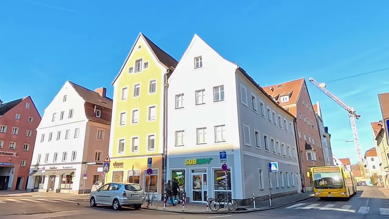 Walking Tour of the Historic City of Regensburg | 8K UHD, 30 FPS