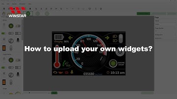 4.  How to upload your own Widgets (Winstar SmartDisplay)