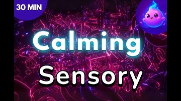 Colorful Floating Shapes | Autism Sensory Therapy