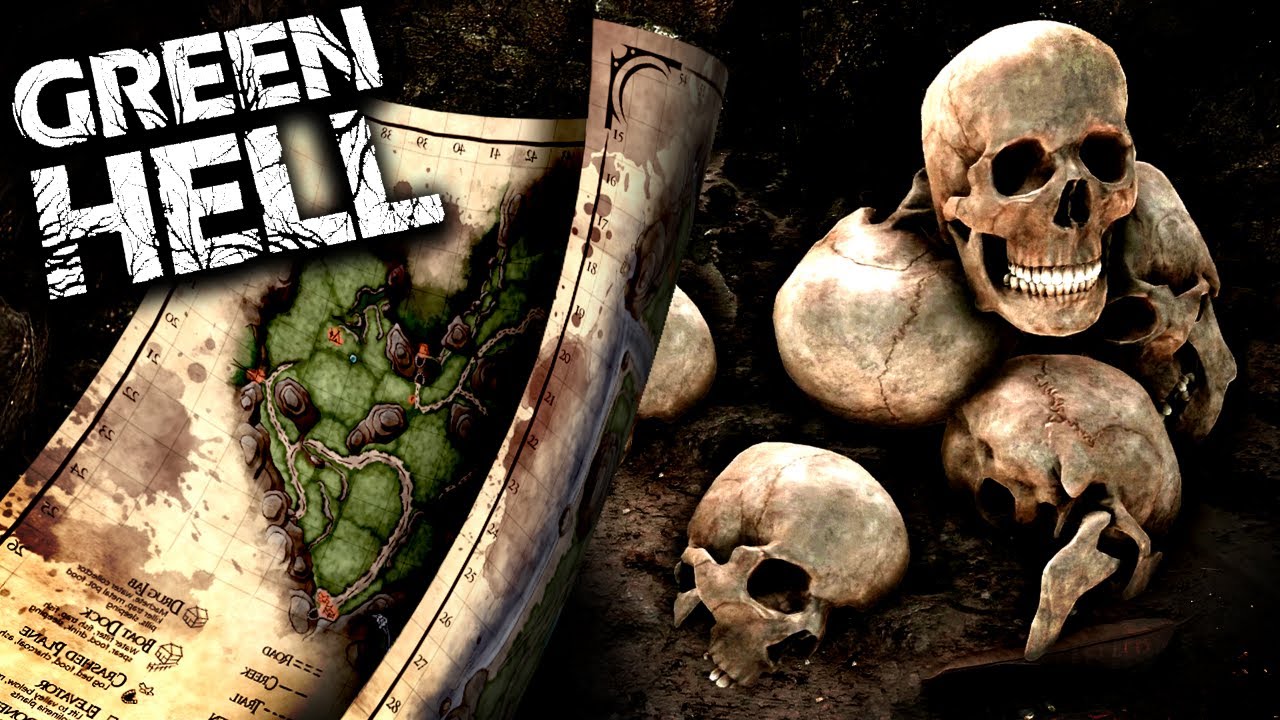 THE MAP WITH ALL THE SECRETS Using A Map Finding Secret Locations green-hell-spirits-of-amazonia-all-map-locations-100-complete