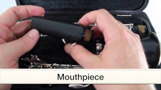 Clarinet Beginner Lesson 1 - Opening The Case, Naming The Parts