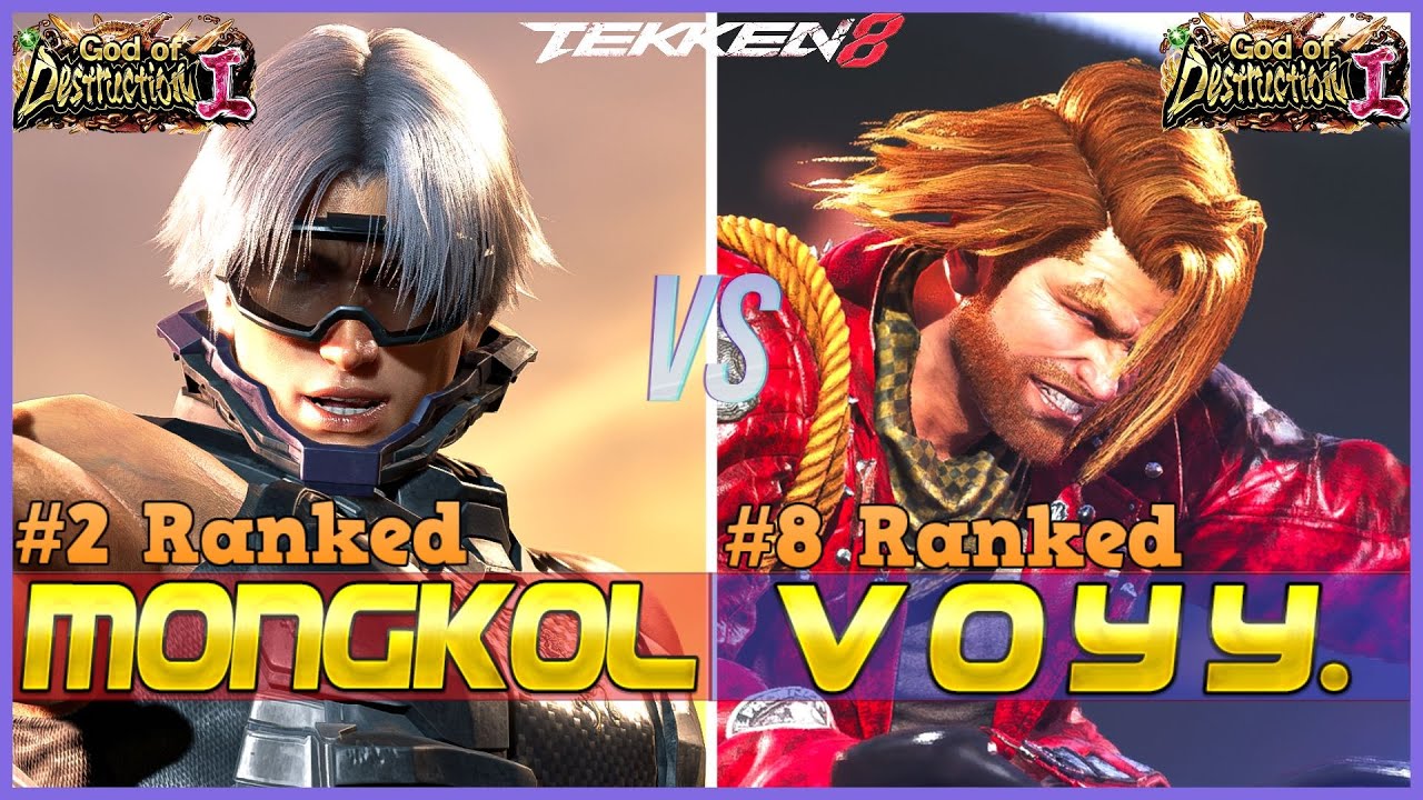 T8 ▰ MONGKOL (#2 Ranked Lee) Vs VOYY (#8 Ranked Paul) ▰ Tekken 8 High Level Gameplay