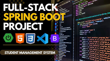 Full Stack Student Management System Project | Spring Boot, HTML, MySQL, JavaScript & Bootstrap