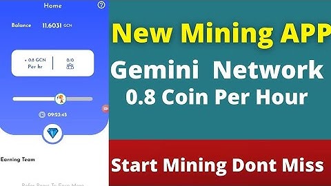 #How To Create Gemini Network#New Mining App #Gimeni Network review#Free Mining App#daily 0.8pr hour
